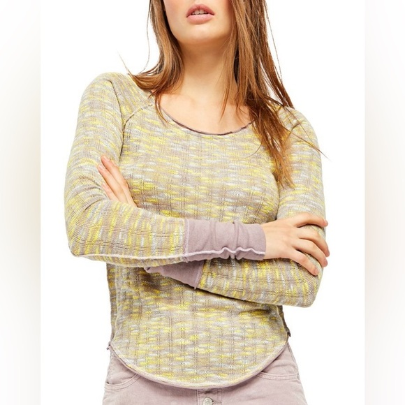 Free People We The Free Spaced Out Tee Size XS NWT - Picture 1 of 10